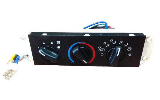 Panel calefactor con control de temperatura y aire acondicionado para Jeep TJ Wrangler 99-04 (55037473AB) 
