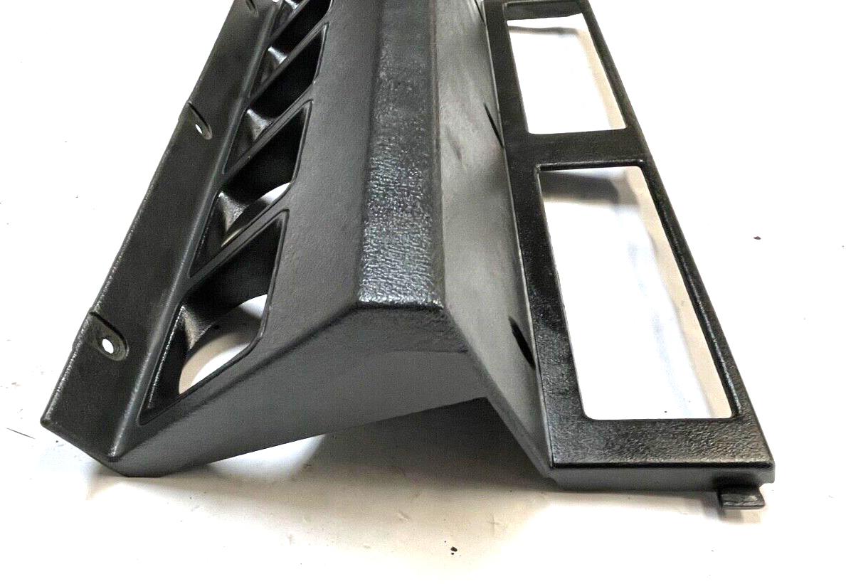 Jeep YJ Wrangler dash trim dark grey center cluster plastic bezel 87-95  radio