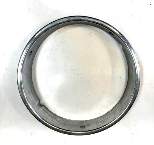 Embellecedor cromado para faro delantero de Jeep TJ, para conductor, modelo Wrangler 97-06, luz delantera izquierda 