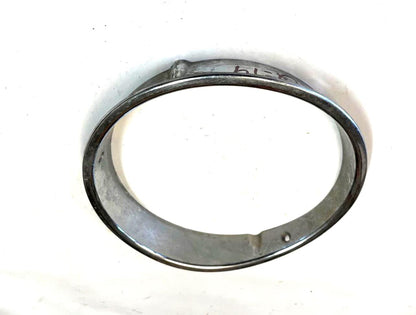 Embellecedor cromado para faro delantero de Jeep TJ, para conductor, modelo Wrangler 97-06, luz delantera izquierda 