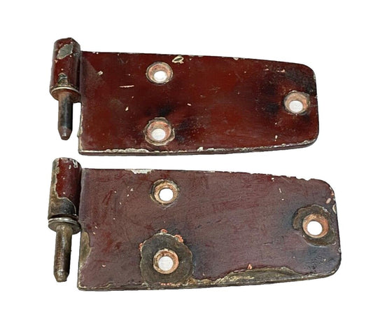 Bisagras para puerta de conductor de Jeep CJ7 CJ8, juego de bisagras compatible con puertas rígidas completas de modelos 76 a 86, lado izquierdo 