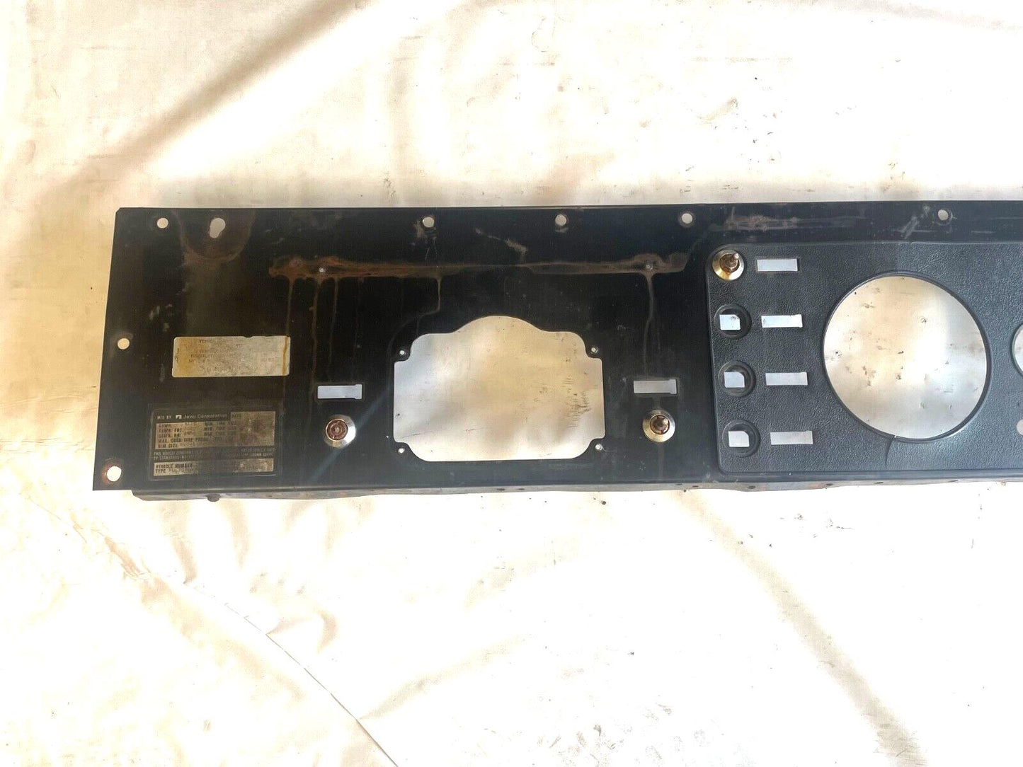Jeep CJ gauge panel CJ5 CJ7 CJ8 metal dash board gauges FREE SHIPPING Black!