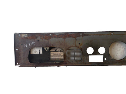 Jeep CJ gauge panel CJ5 CJ7 CJ8 metal dash board gauges FREE SHIPPING Black!