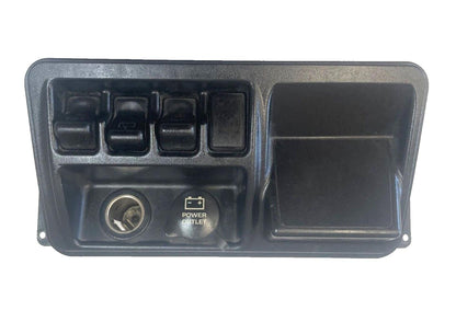 Toma de corriente de 12 voltios para Jeep TJ Wrangler, interruptor de bisel para encendedor de cigarrillos 