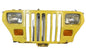 Jeep YJ Wrangler grill yellow grille square Head lights signals 87-95 FREE SHIP