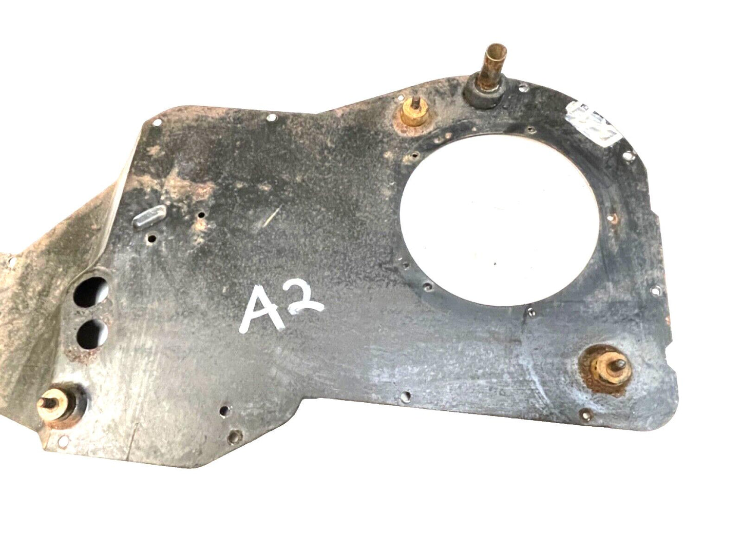 Jeep CJ heater box backing plate  blower fan core defrost 78-86 metal CJ5 CJ7