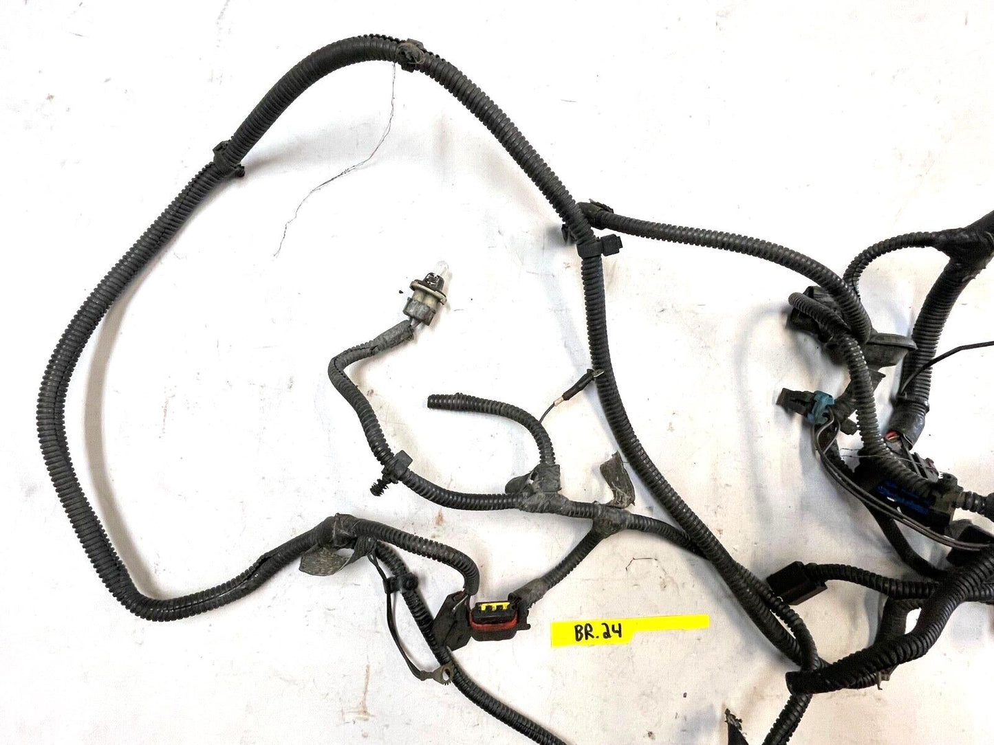 98-01 Jeep Wrangler TJ Arnés de cableado de luces delanteras y traseras Señales de bocina de faros 