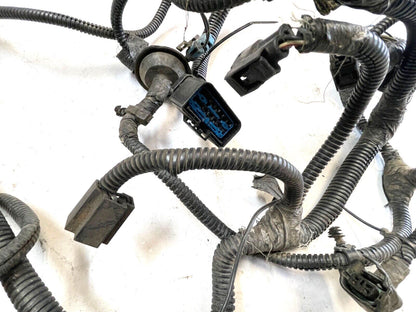98-01 Jeep Wrangler TJ Arnés de cableado de luces delanteras y traseras Señales de bocina de faros 
