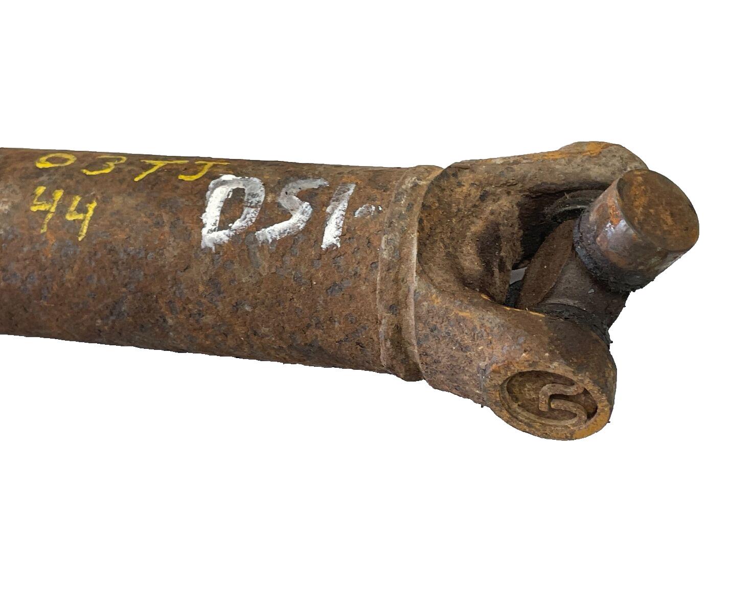 Jeep TJ Wrangler Back Drive shaft Rear Driveshaft 4.0 manual 52098787AC