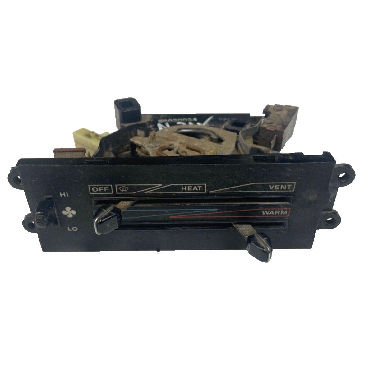 Jeep YJ Wrangler heater control heat defrost fan switch temperature FREE SHIP!!!