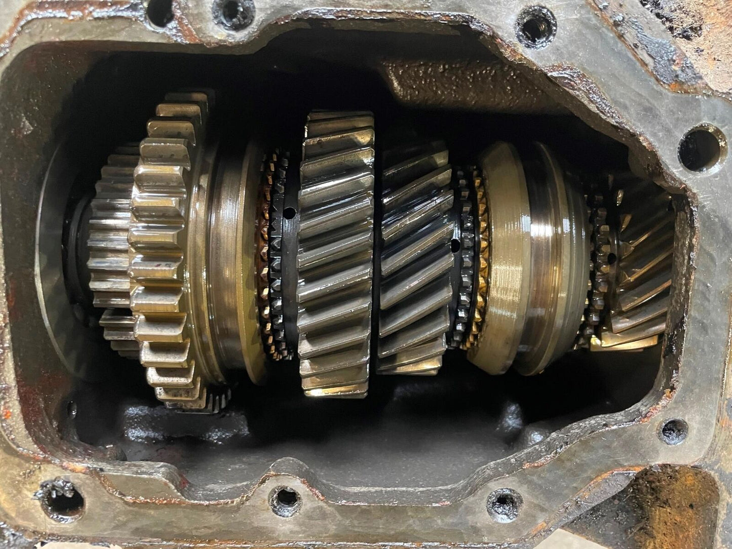 Transmisión manual de 3 velocidades Jeep T150 ADAPTADA PARA CAJA DE TRANSFERENCIA DANA 300 CJ5 CJ7 