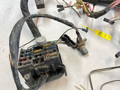 Jeep CJ5 CJ7 under dash wire harness wiring fits 78-81 CJ FREE SHIPPING