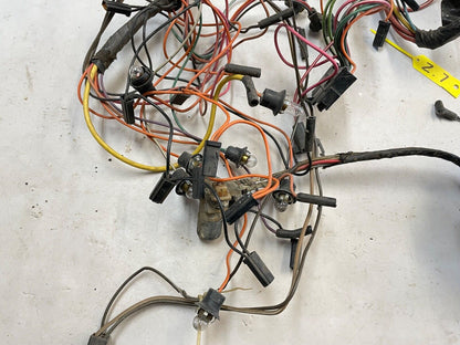 Jeep CJ5 CJ7 under dash wire harness wiring fits 78-81 CJ FREE SHIPPING