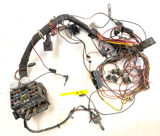 83-86 Jeep CJ arnés de cables del tablero CJ5 CJ7 cableado debajo del panel de instrumentos bloque de fusibles 