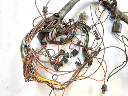 83-86 Jeep CJ arnés de cables del tablero CJ5 CJ7 cableado debajo del panel de instrumentos bloque de fusibles 