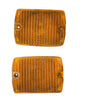 Lente de señal de giro para Jeep YJ Wrangler 94 95, marcador de parrilla ámbar, ajuste de fábrica, ENVÍO GRATIS 