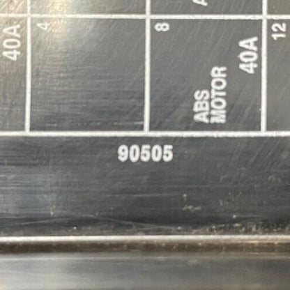 Tapa de la caja de fusibles del motor Jeep TJ 90505 compatible con Wrangler 01-06 ENVÍO GRATIS 