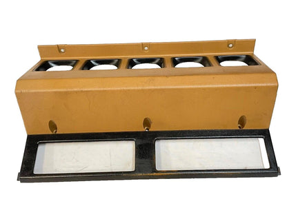 Jeep YJ center bezel cluster dash trim 87-95 Wrangler radio spice tan FREE SHIP!!