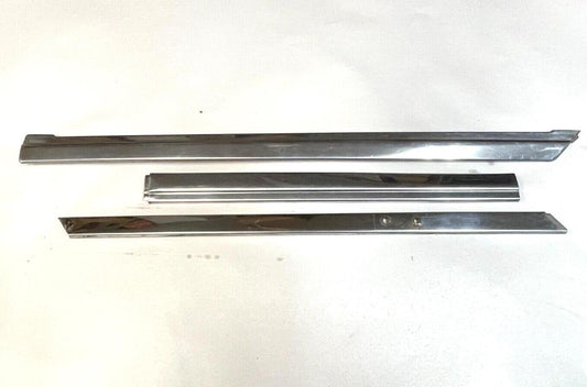 Jeep chrome driver front door window trim Cherokee Wagoneer FSJ FREE SHIPPING!