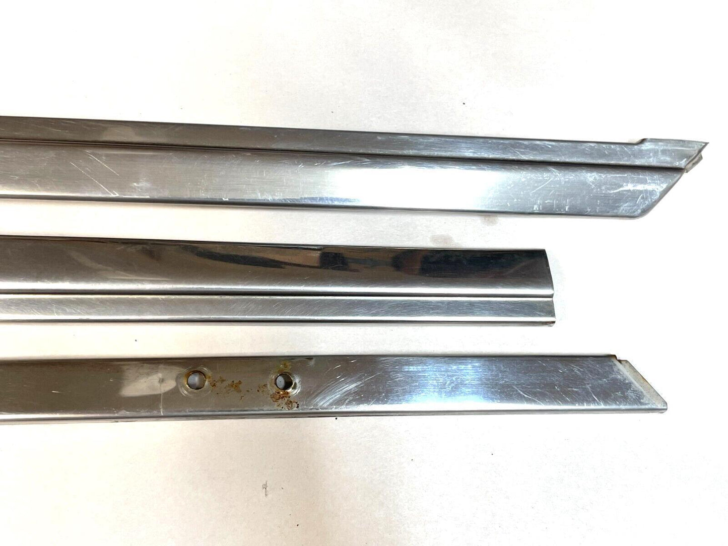 Jeep chrome driver front door window trim Cherokee Wagoneer FSJ FREE SHIPPING!
