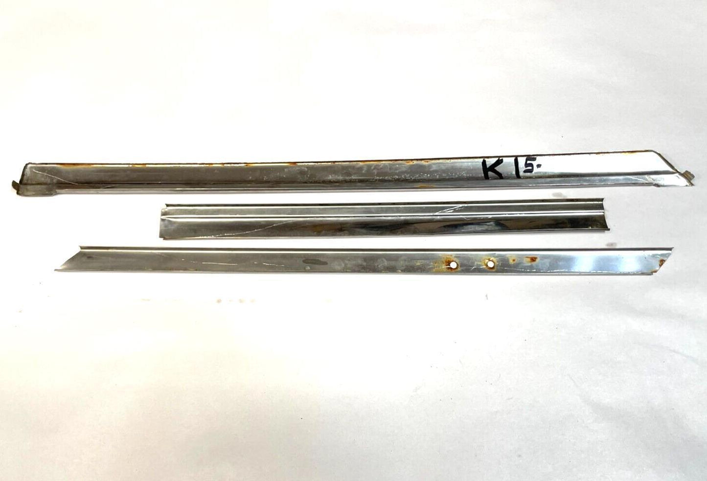 Jeep chrome driver front door window trim Cherokee Wagoneer FSJ FREE SHIPPING!