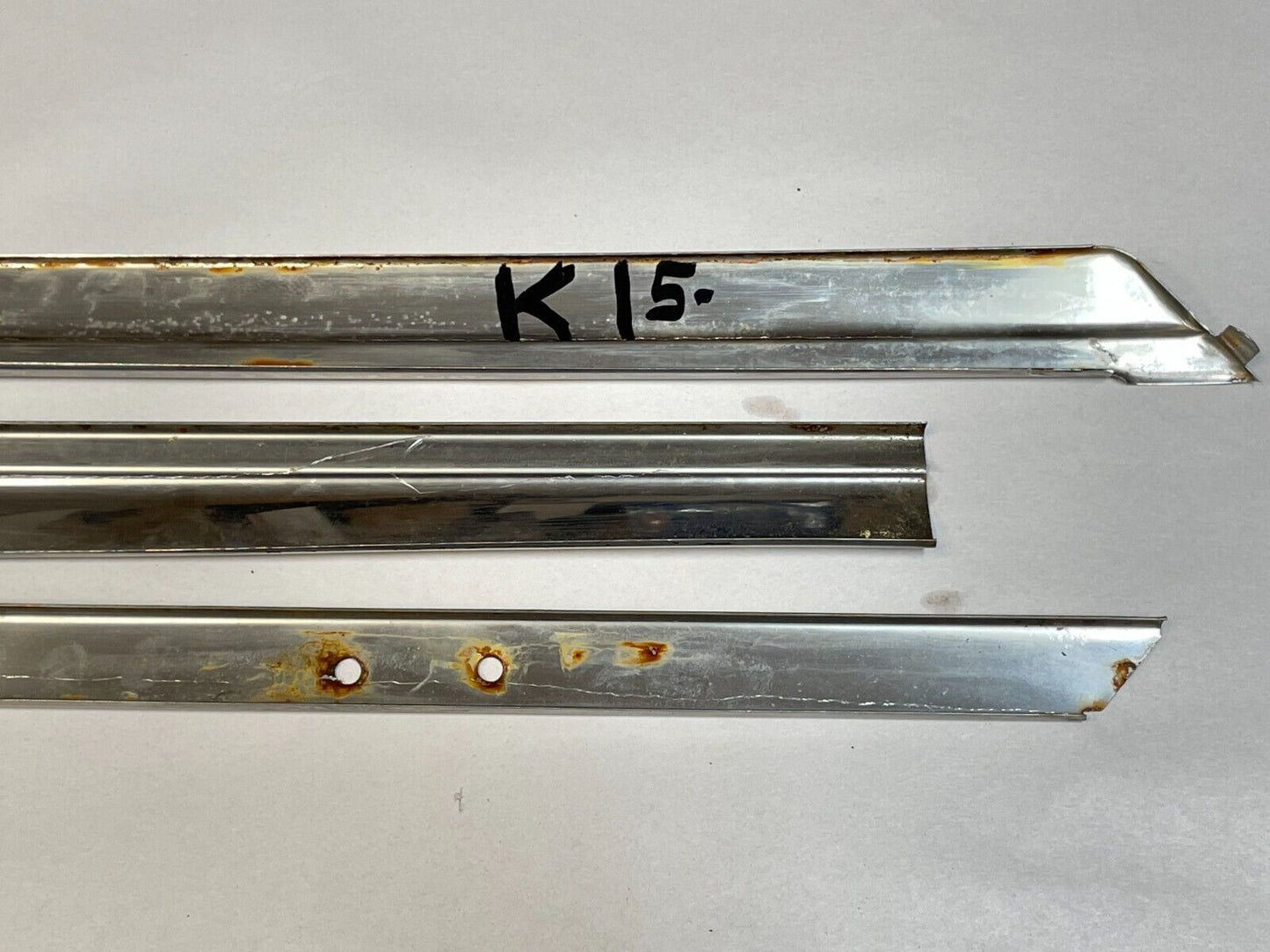 Jeep chrome driver front door window trim Cherokee Wagoneer FSJ FREE SHIPPING!