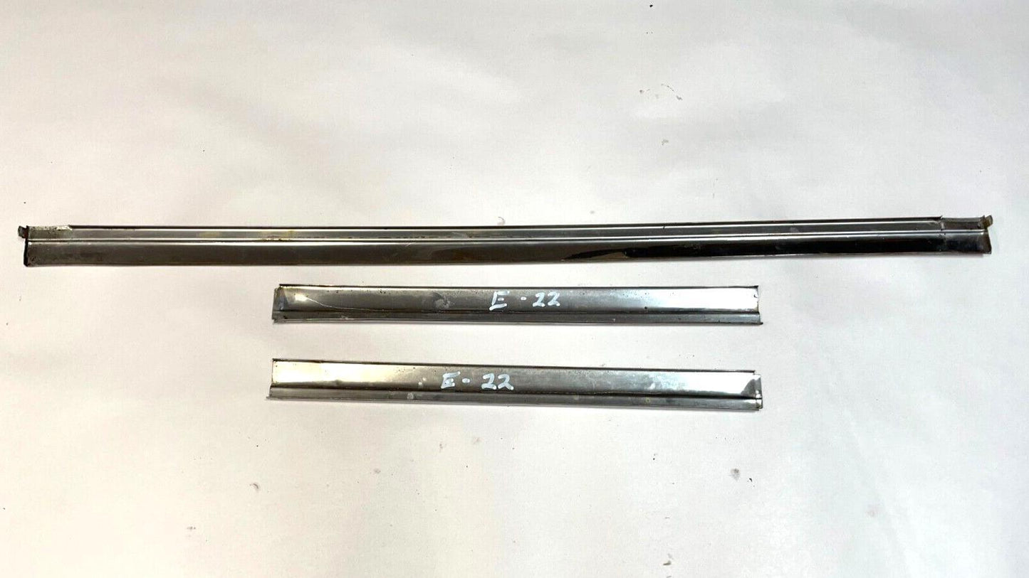 Moldura de ventana de puerta trasera de conductor cromada FSJ Jeep Wagoneer Cherokee ¡ENVÍO GRATIS! 