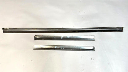 Moldura de ventana de puerta trasera de conductor cromada FSJ Jeep Wagoneer Cherokee ¡ENVÍO GRATIS! 