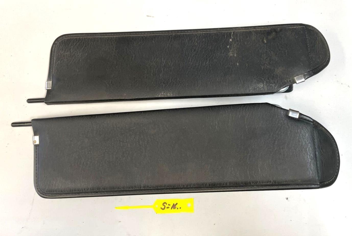 Jeep TJ LJ Wrangler  sun visors left right pair Agate dark grey fits 03-06