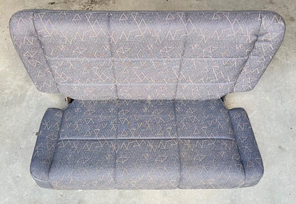 Jeep TJ Wrangler back Seat with brackets Grey factory folding rear Charcoal Gray