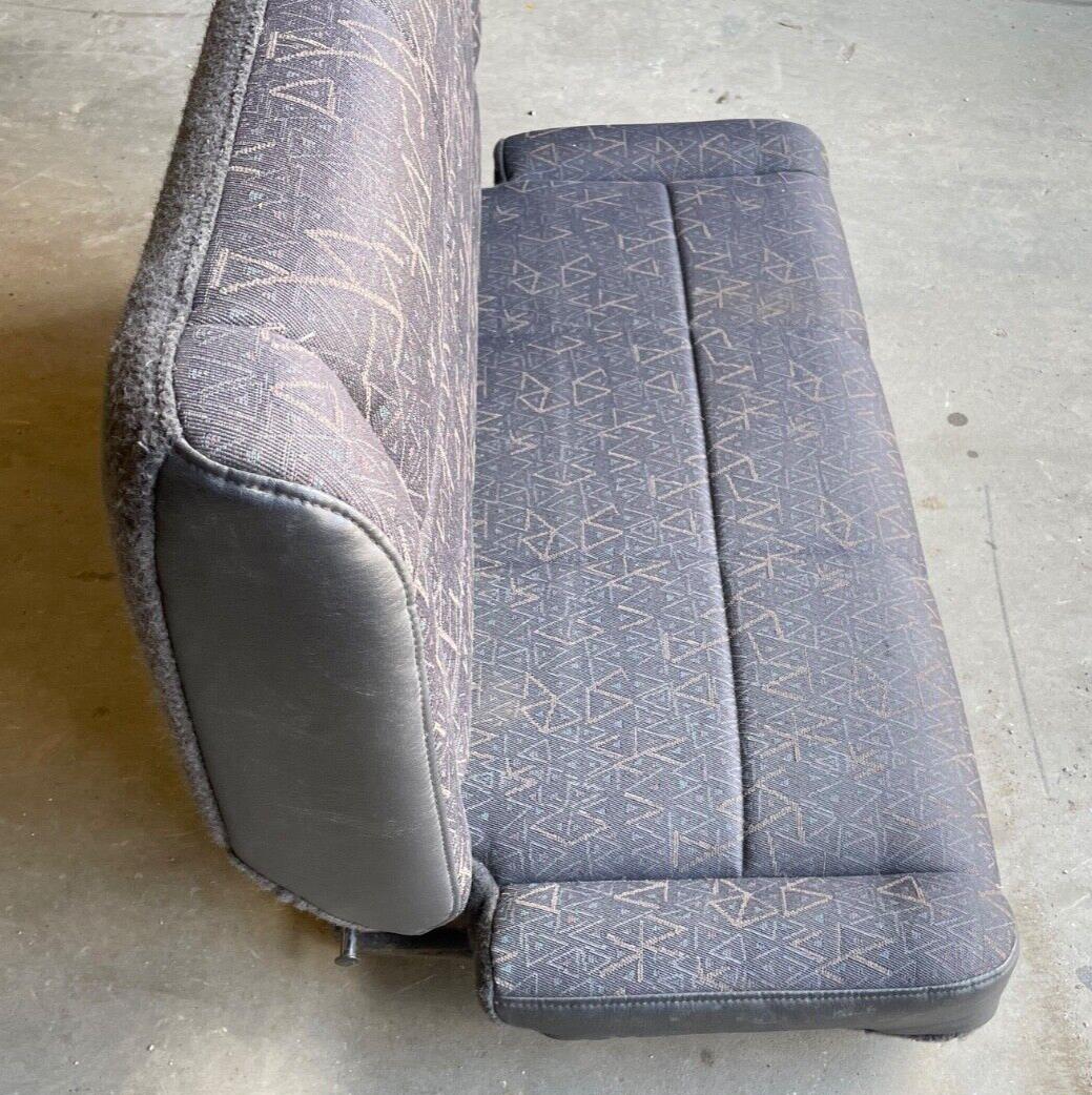 Jeep TJ Wrangler back Seat with brackets Grey factory folding rear Charcoal Gray