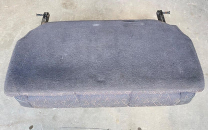 Jeep TJ Wrangler back Seat with brackets Grey factory folding rear Charcoal Gray