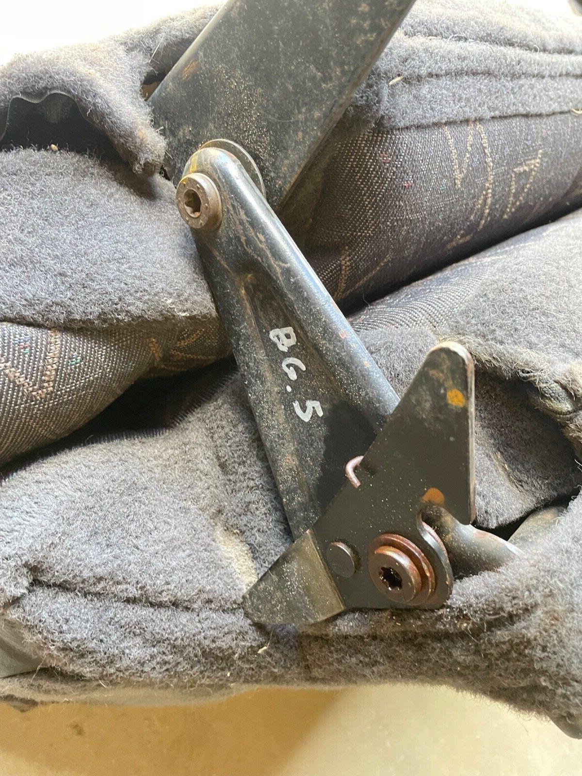 Jeep TJ Wrangler back Seat with brackets Grey factory folding rear Charcoal Gray