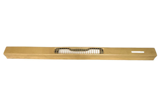 Jeep TJ Wrangler Dash Top Cover Trim Bezel windshield defrost vent Saddle tan