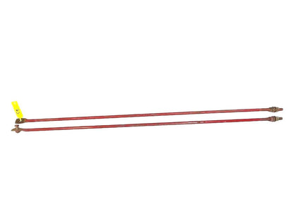 Jeep Wrangler YJ Grille Red Support Rods 87-95 Free Shipping