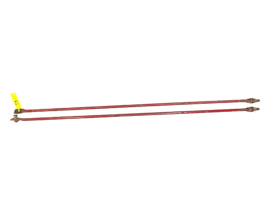 Jeep Wrangler YJ Grille Red Support Rods 87-95 Free Shipping