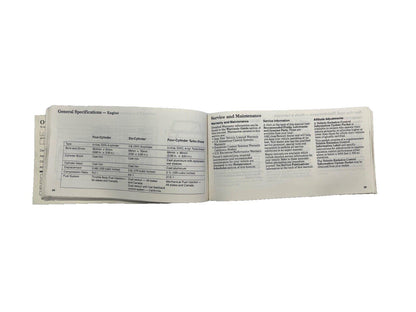 86 Jeep XJ Cherokee Owners MANUAL guide brochure FREE SHIP