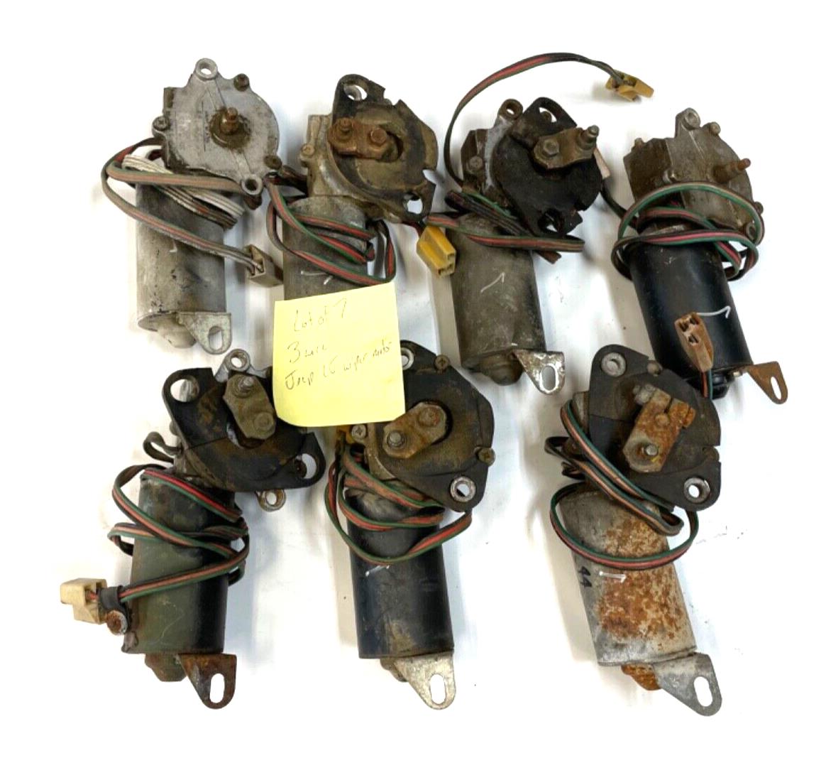 Jeep CJ windshield wiper motor fits 76-82 CJ5 CJ7 CJ8 3 wire Tested / Works