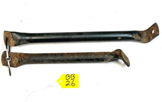 Jeep YJ Wrangler Fender Support Bar rod right PASSENGER SIDE LOWER BARS 87-95!!