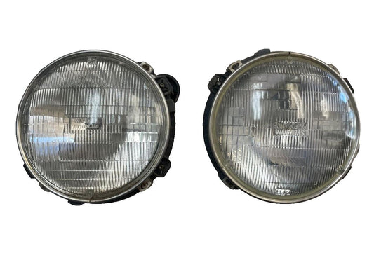 Jeep TJ Wrangler Head Light Buckets chrome retainers bulbs adjusters Left Right!