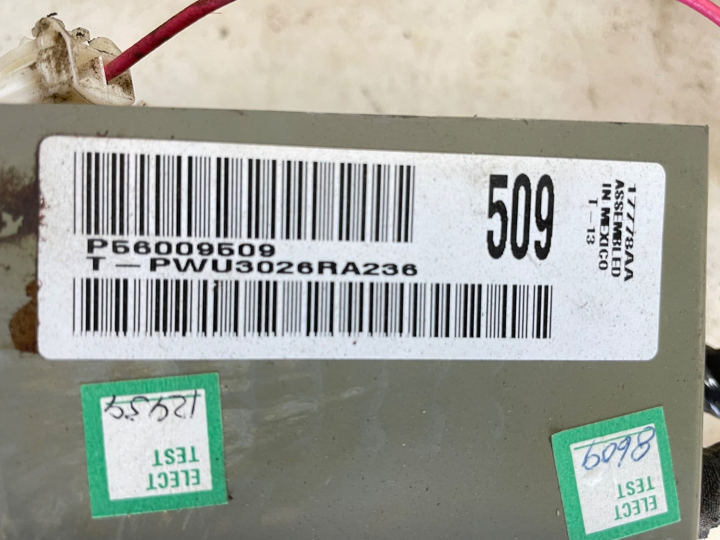 1998 Jeep TJ Wrangler Dash Wiring Harness wire P56009509 FREE SHIP