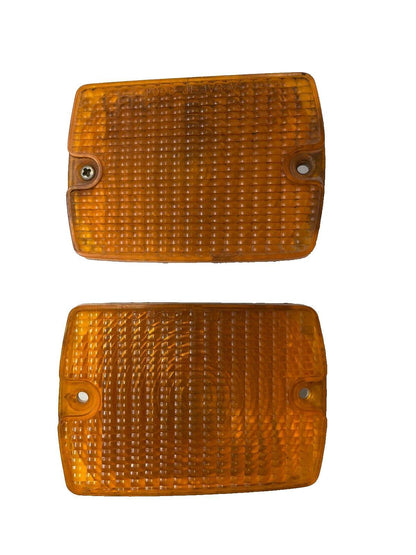Jeep YJ turn signal lens grill marker amber factory fit 87-93 Wrangler!
