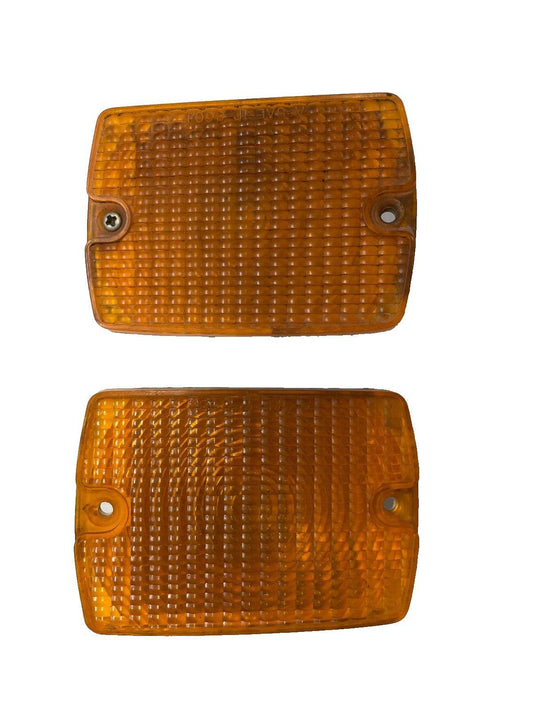Jeep YJ turn signal lens grill marker amber factory fit 87-93 Wrangler!