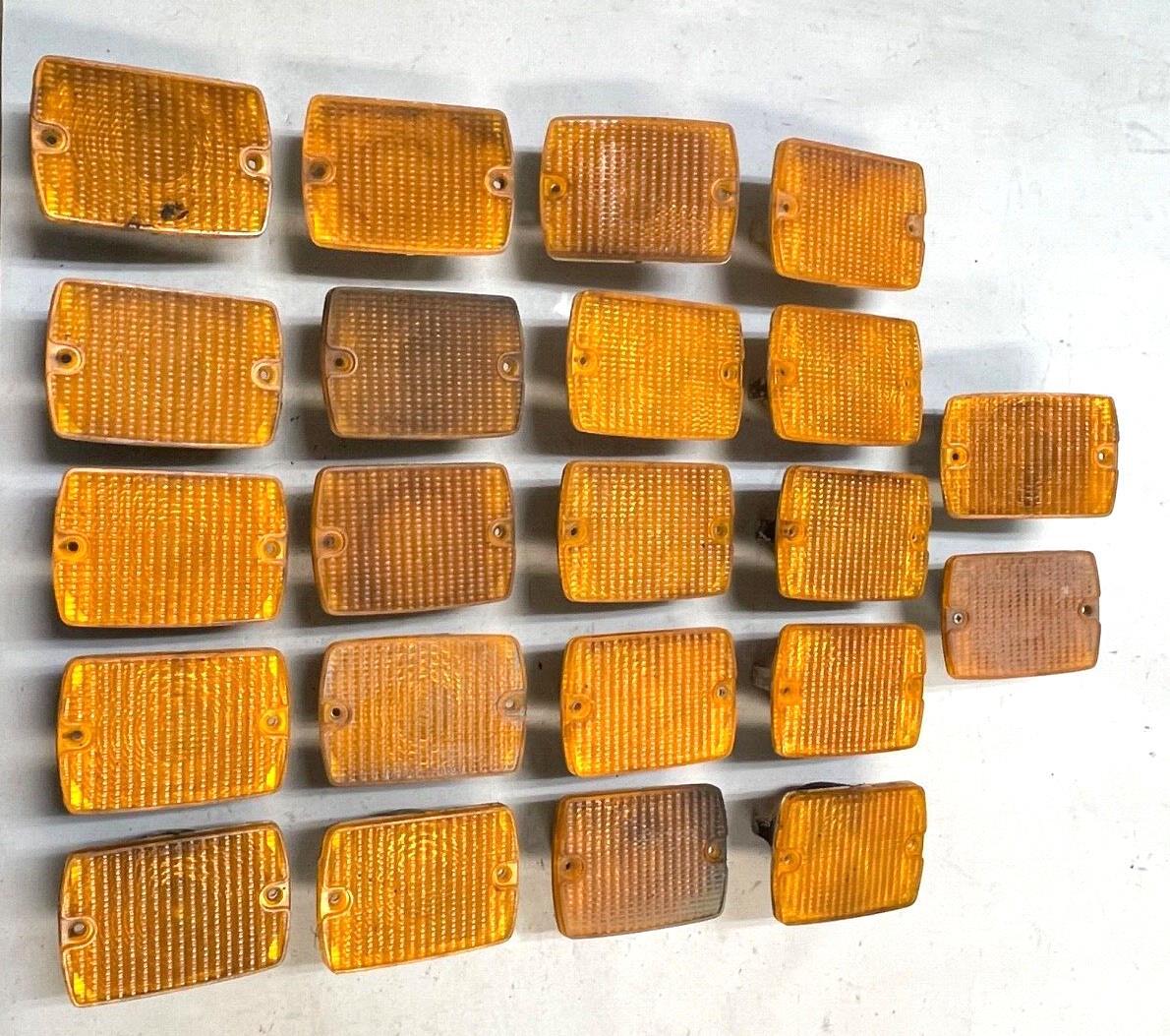 Jeep YJ turn signal lens grill marker amber factory fit 87-93 Wrangler!
