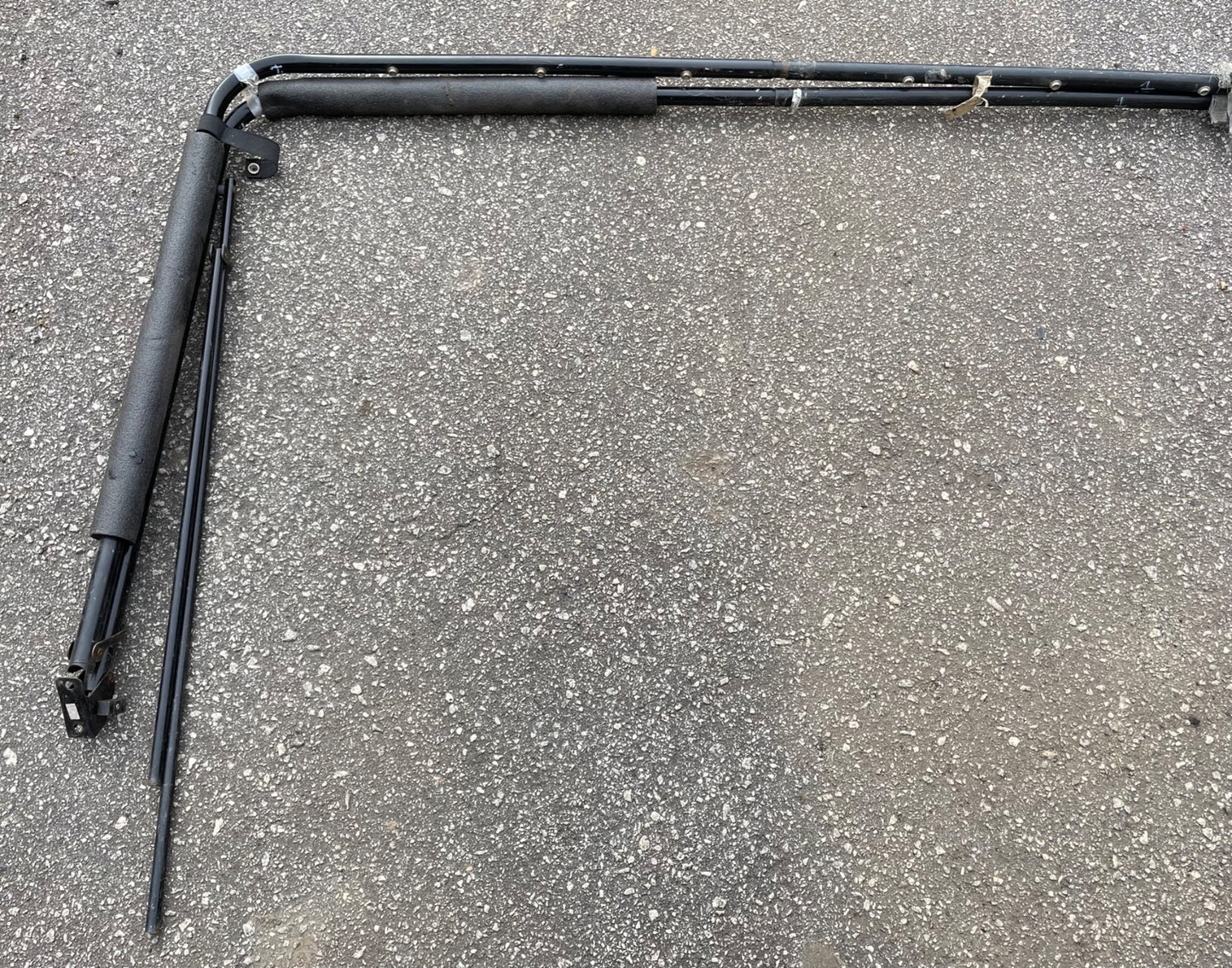 Jeep YJ CJ7 soft top bows door surrounds Bestop after market Wrangler