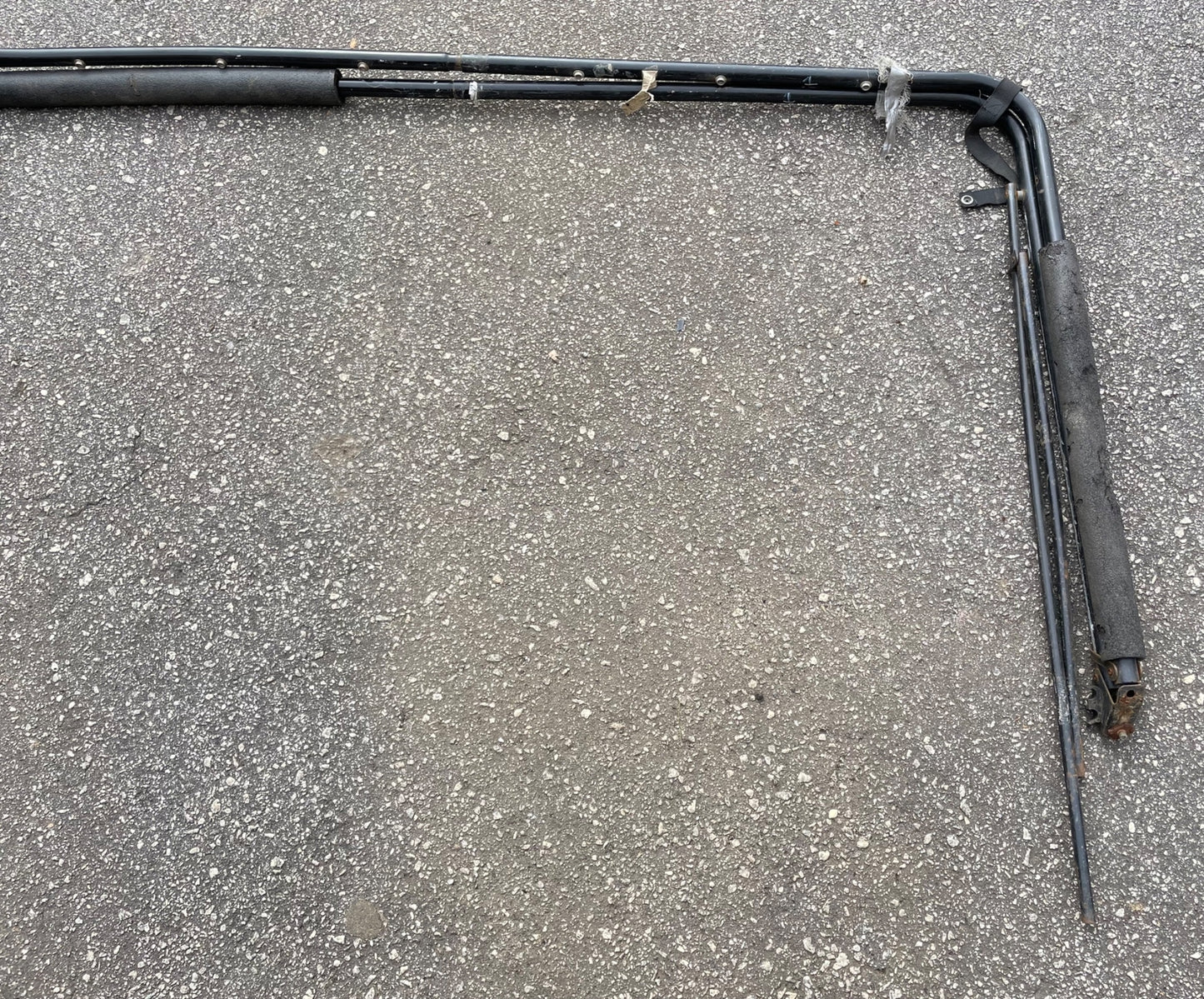 Jeep YJ CJ7 soft top bows door surrounds Bestop after market Wrangler