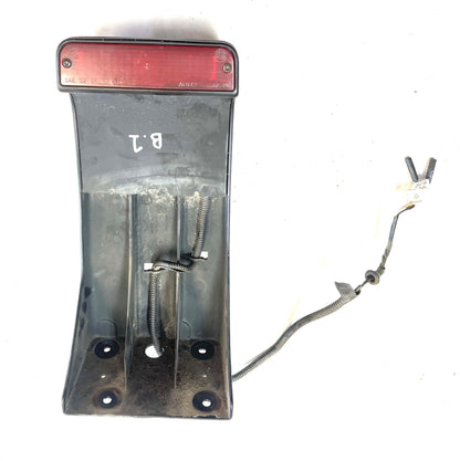 Jeep TJ Wrangler Third Brake Light Lamp Bracket Plastic Housing & mounting bolts