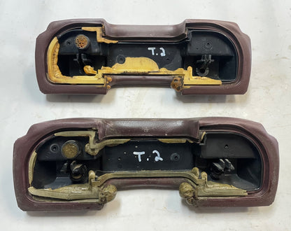 Jeep front door arm rest FSJ Grand Wagoneer interior panel Maroon Garnet