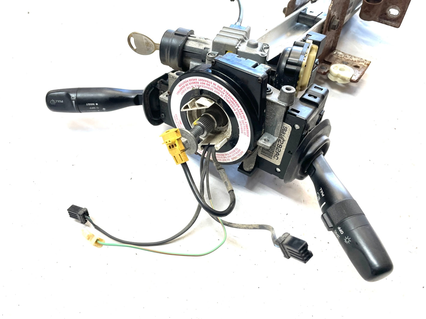 03-06 Jeep Wrangler TJ Steering Column & Key Auto Transmission 5057078AA