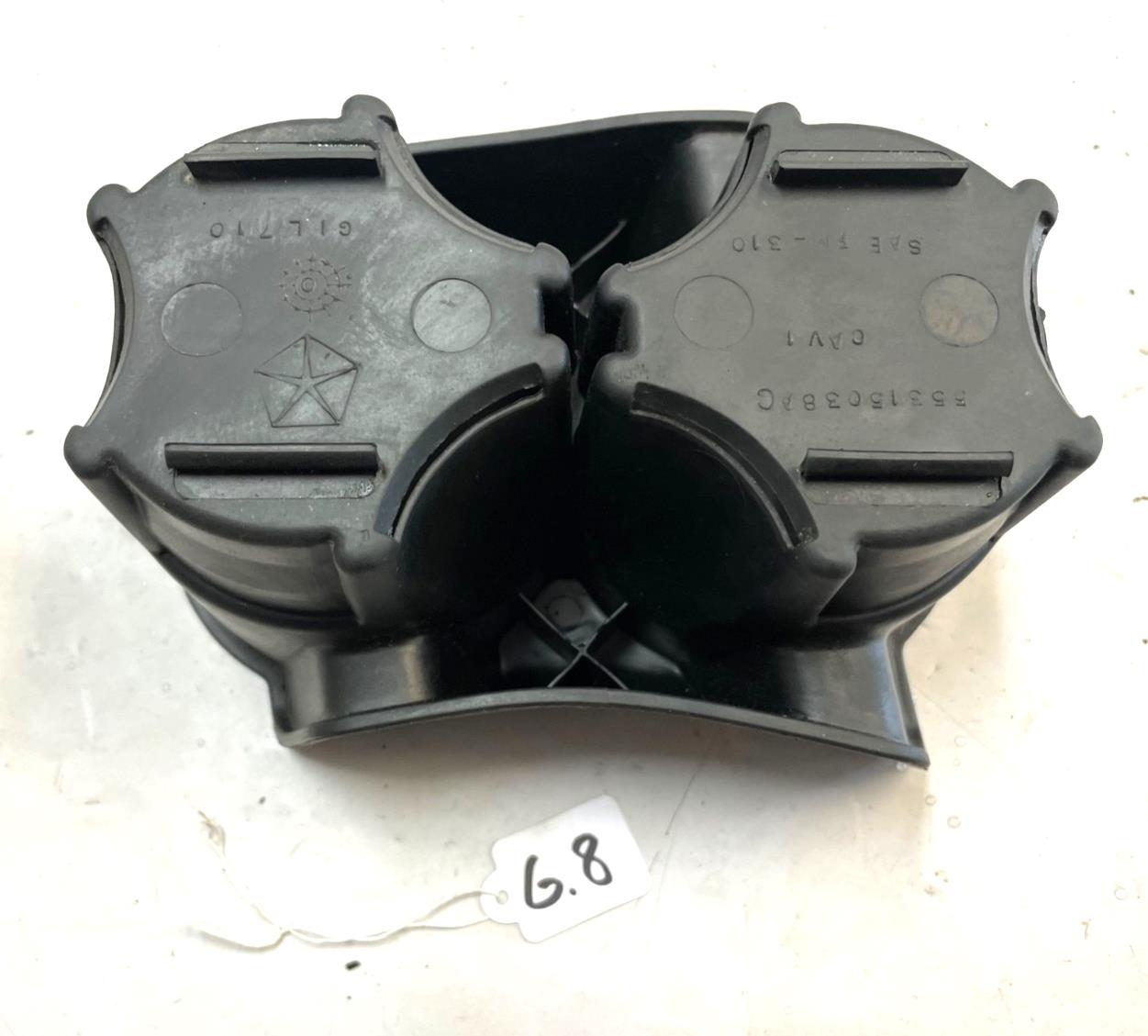 Jeep Wrangler TJ Center Console Cup Holder Insert Dual Cupholder Rubber 01-06